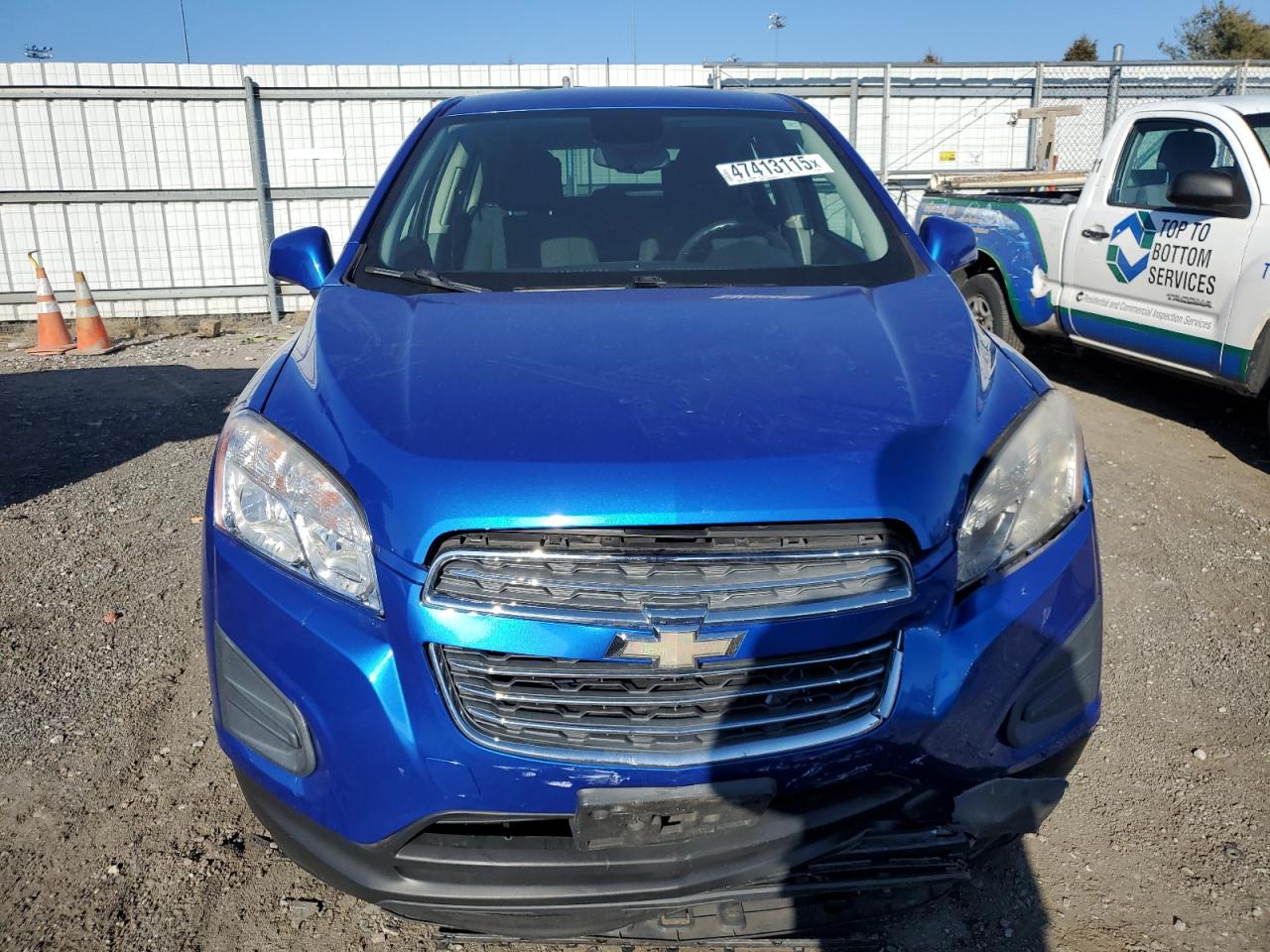 2015 Chevrolet Trax VIN KL7CJKSB6FB083237 Copart auction photo, front end damage thumbnail 5