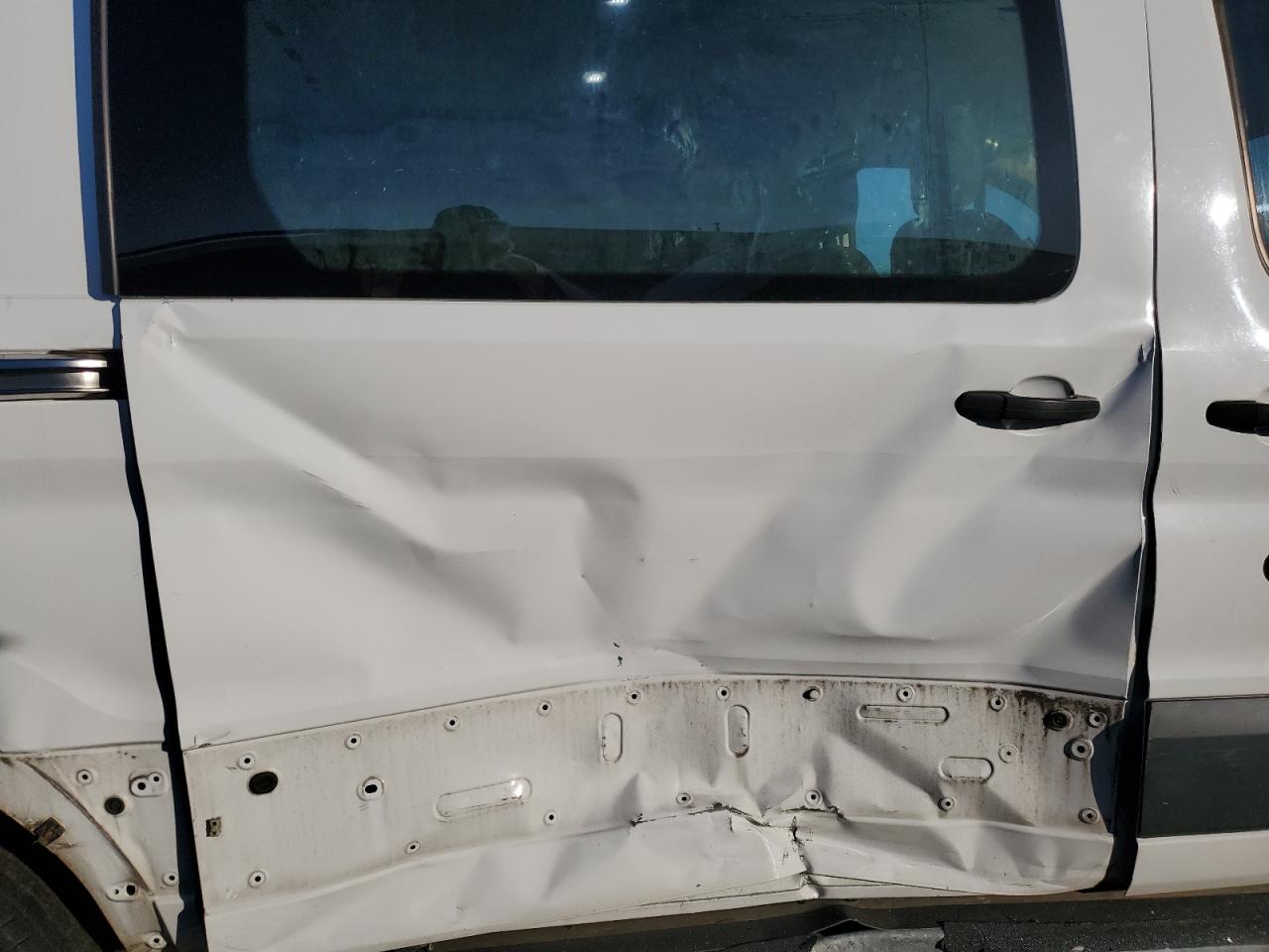 2018 Ford Transit VIN 1FTYR1YM1JKA88486 Copart auction photo, side damage thumbnail 10