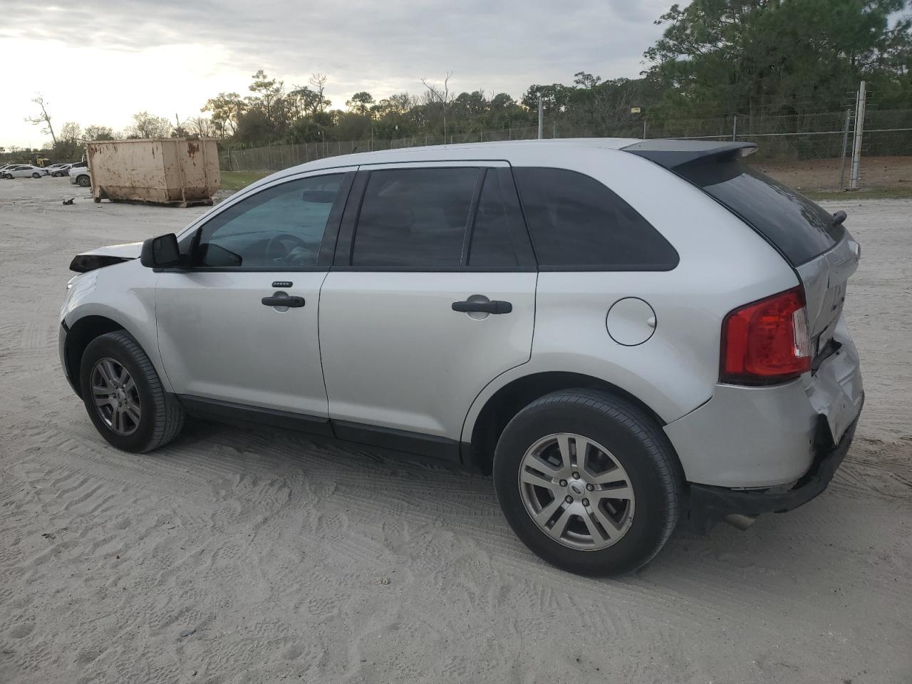 2011 Ford Edge VIN 2FMDK3GC3BBA32967 Copart auction photo, rear end / front end damage thumbnail 2