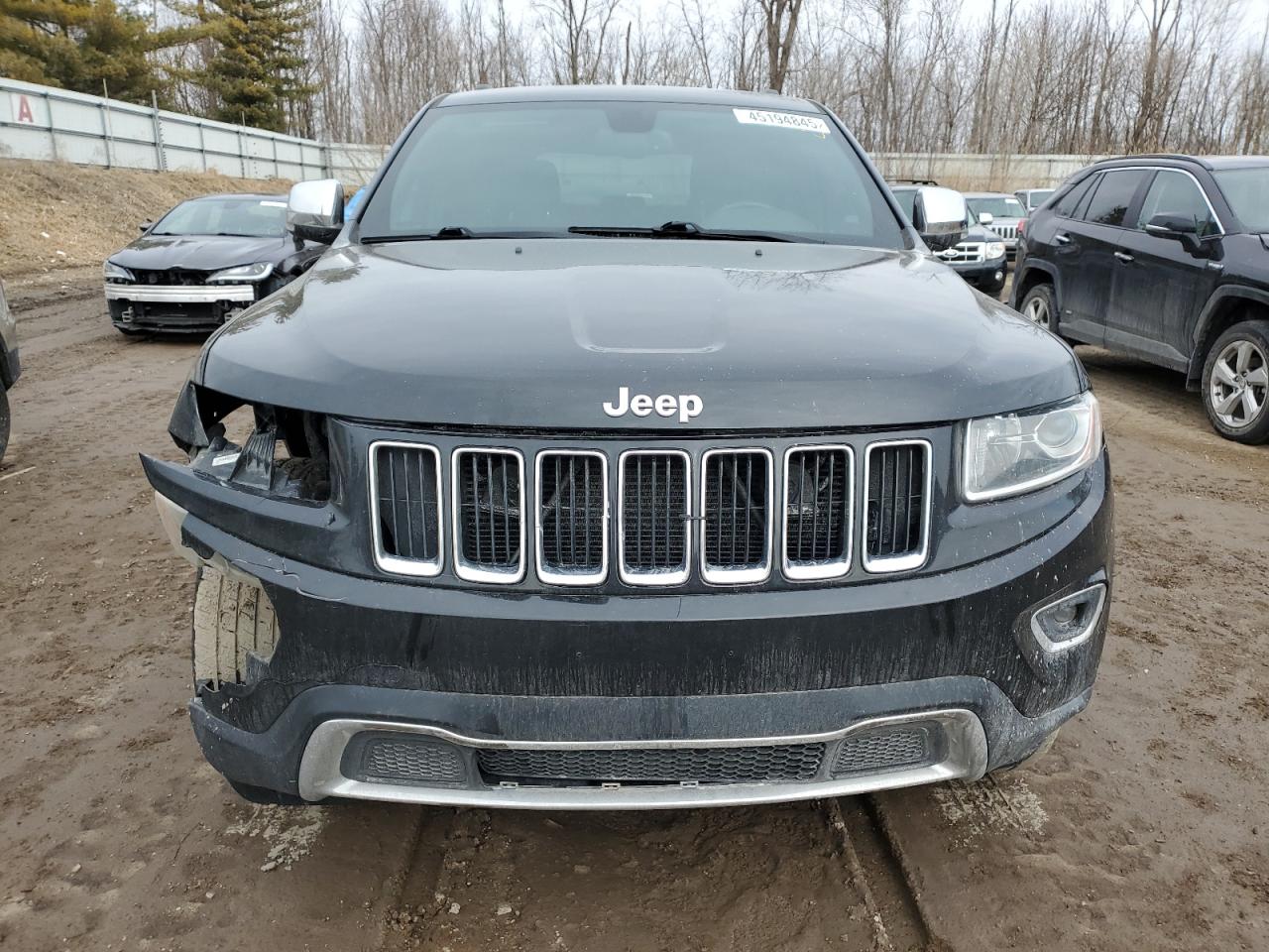 2015 Jeep Grand Cherokee VIN 1C4RJFBG3FC224176 Copart auction photo, front end / minor dent/scratches damage thumbnail 5
