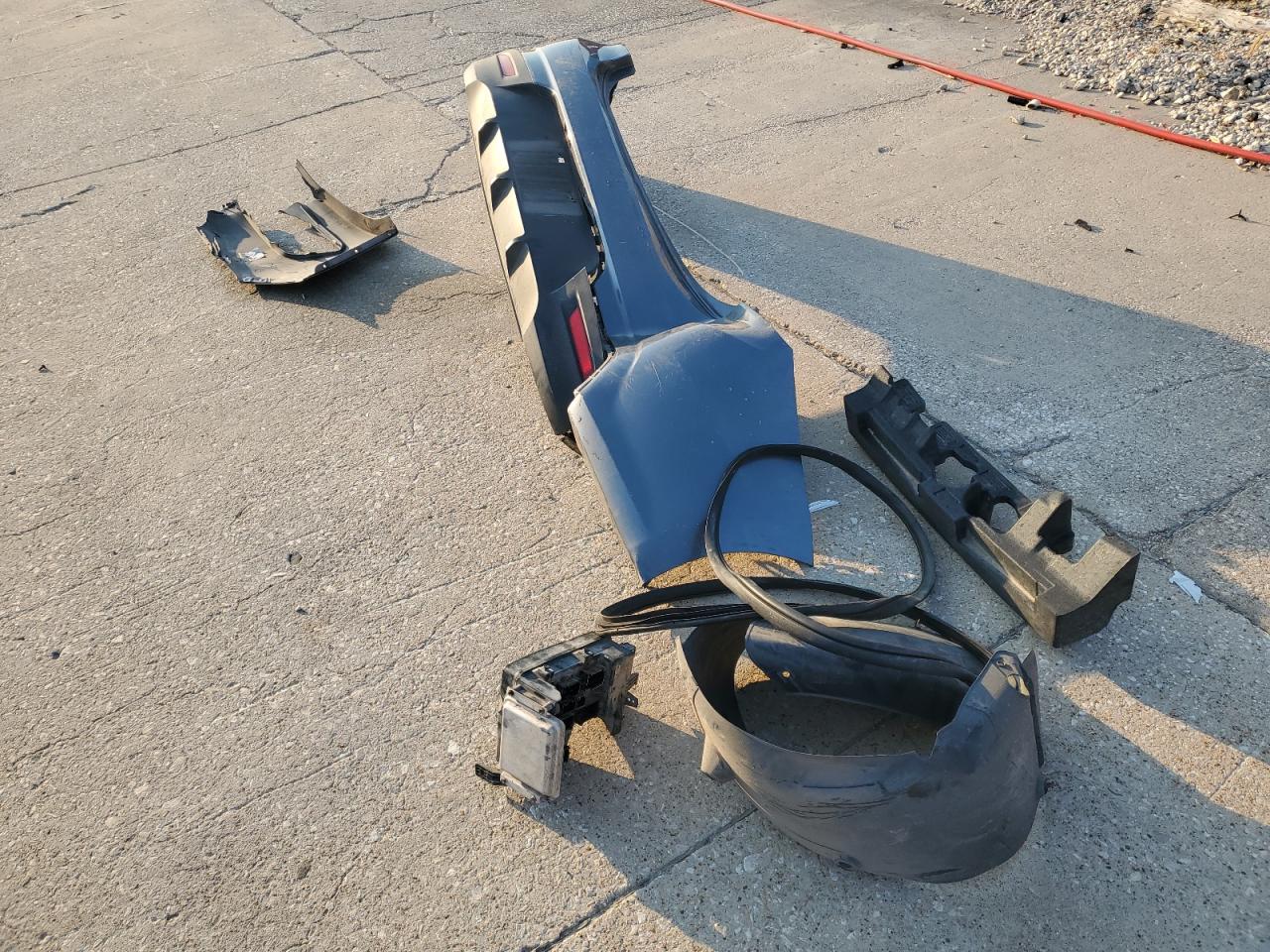 2019 KIA Rio VIN 3KPA24AB4KE179840 Copart auction photo, rear end / side damage thumbnail 14