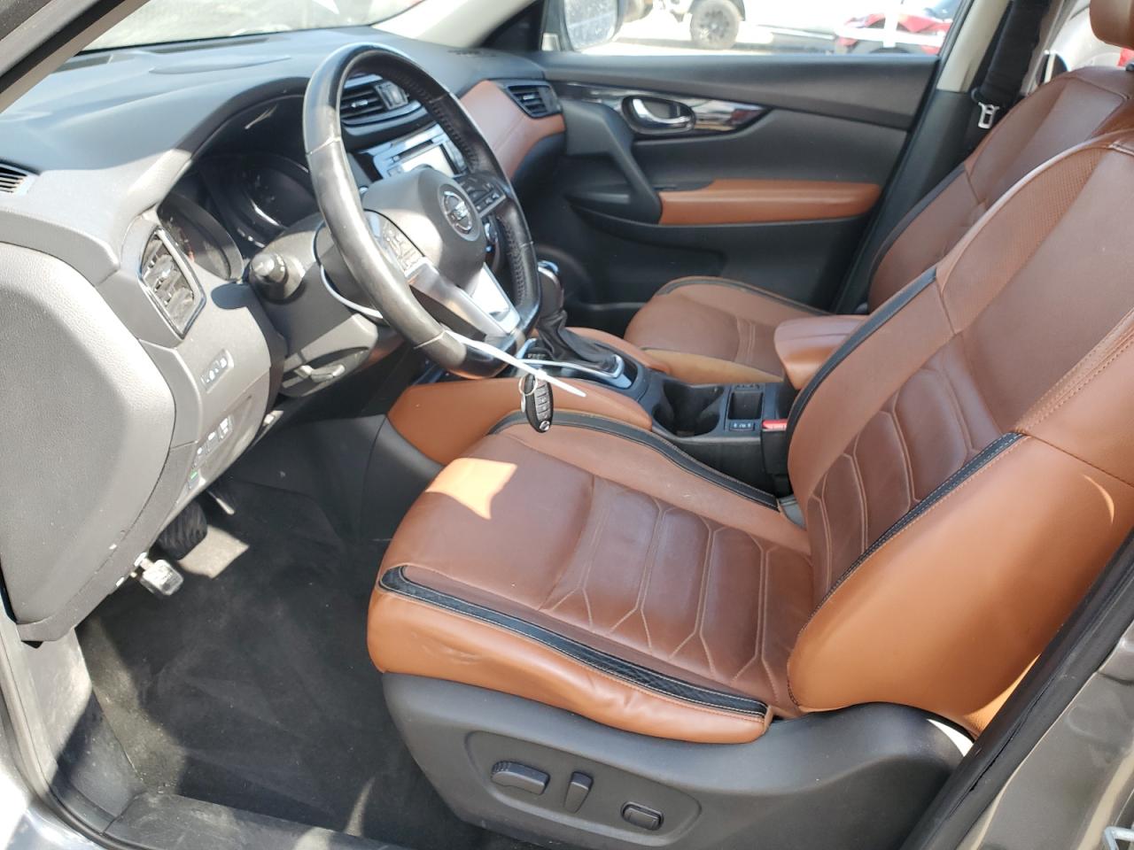 2017 Nissan Rogue VIN JN8AT2MV8HW018742 Copart auction photo, front end / rear end damage thumbnail 7