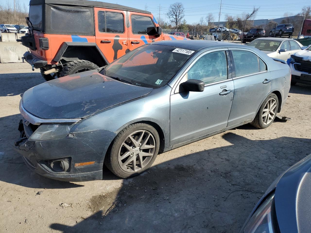 2012 Ford Fusion VIN 3FAHP0JG7CR338354