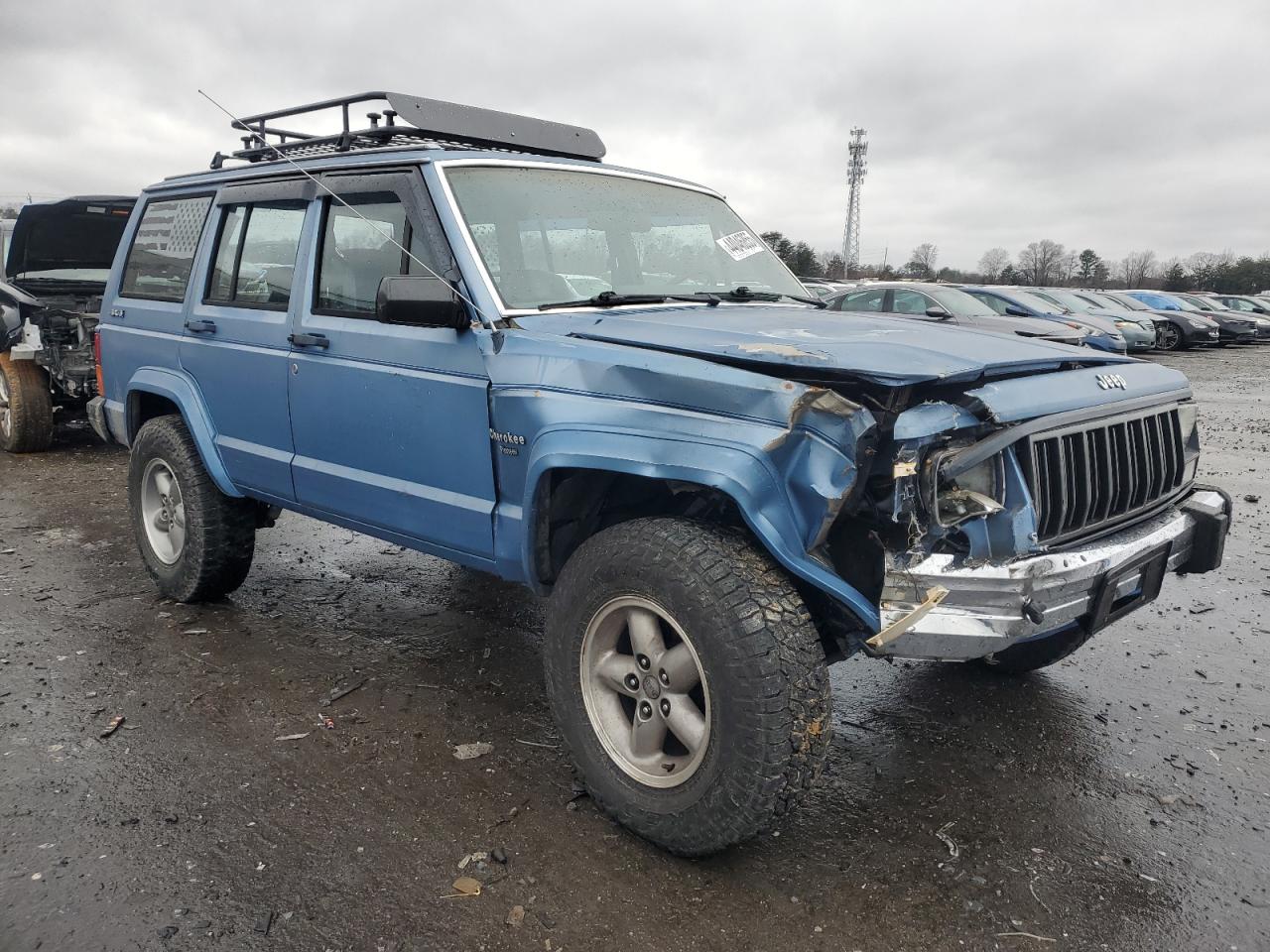1988 Jeep Cherokee VIN 1JCMR7827JT098304 Copart auction photo, front end / minor dent/scratches damage thumbnail 4