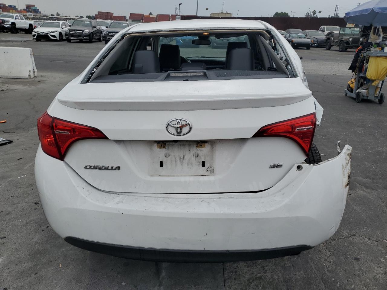 2019 Toyota Corolla VIN 5YFBURHE1KP878997 Copart auction photo, rear end / all over damage thumbnail 6