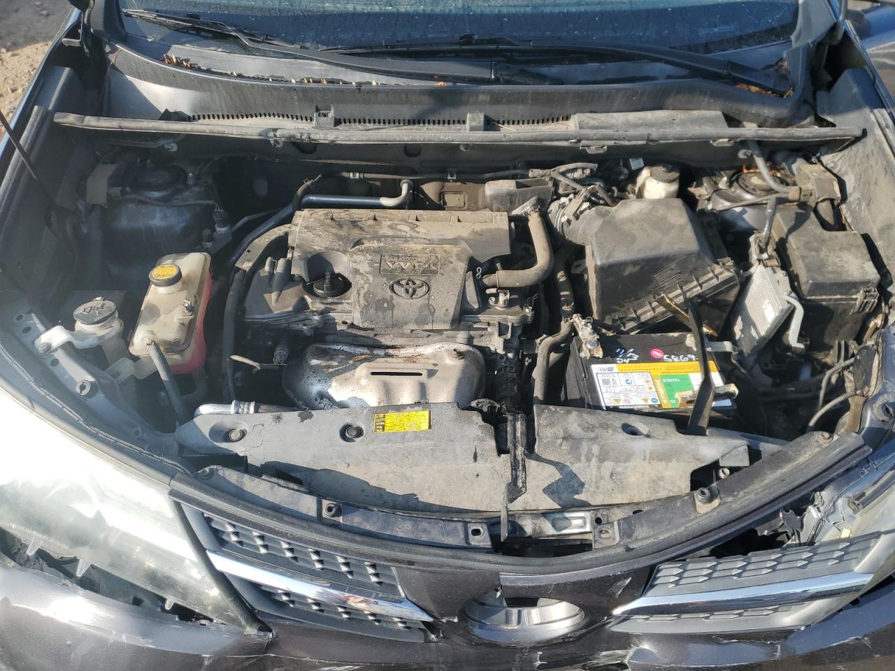 2015 Toyota RAV 4 VIN 2T3RFREV5FW394632 Copart auction photo, front end damage thumbnail 12
