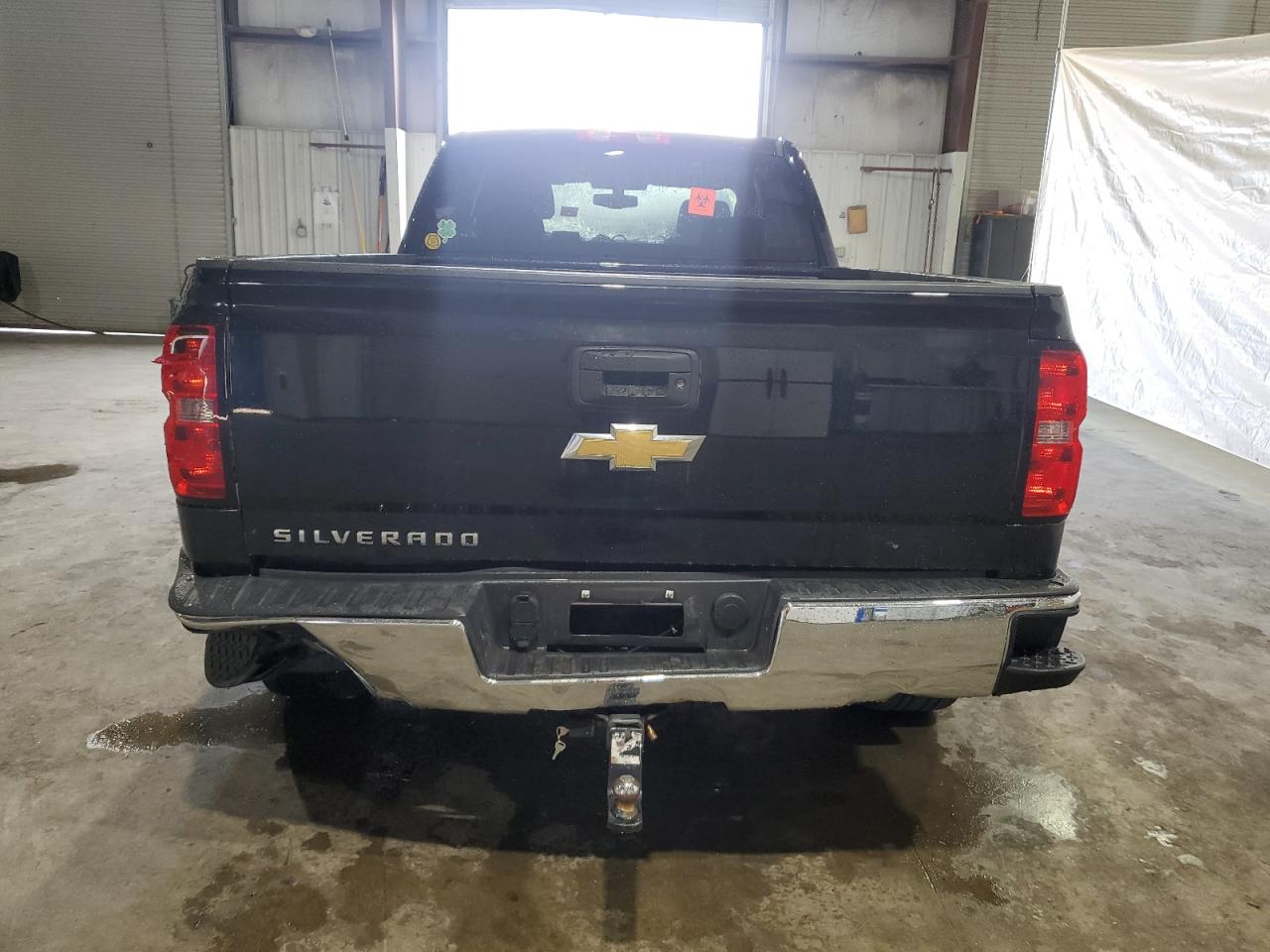 2014 Chevrolet Silverado VIN 1GCVKPEH9EZ418261 Copart auction photo, burn damage thumbnail 6