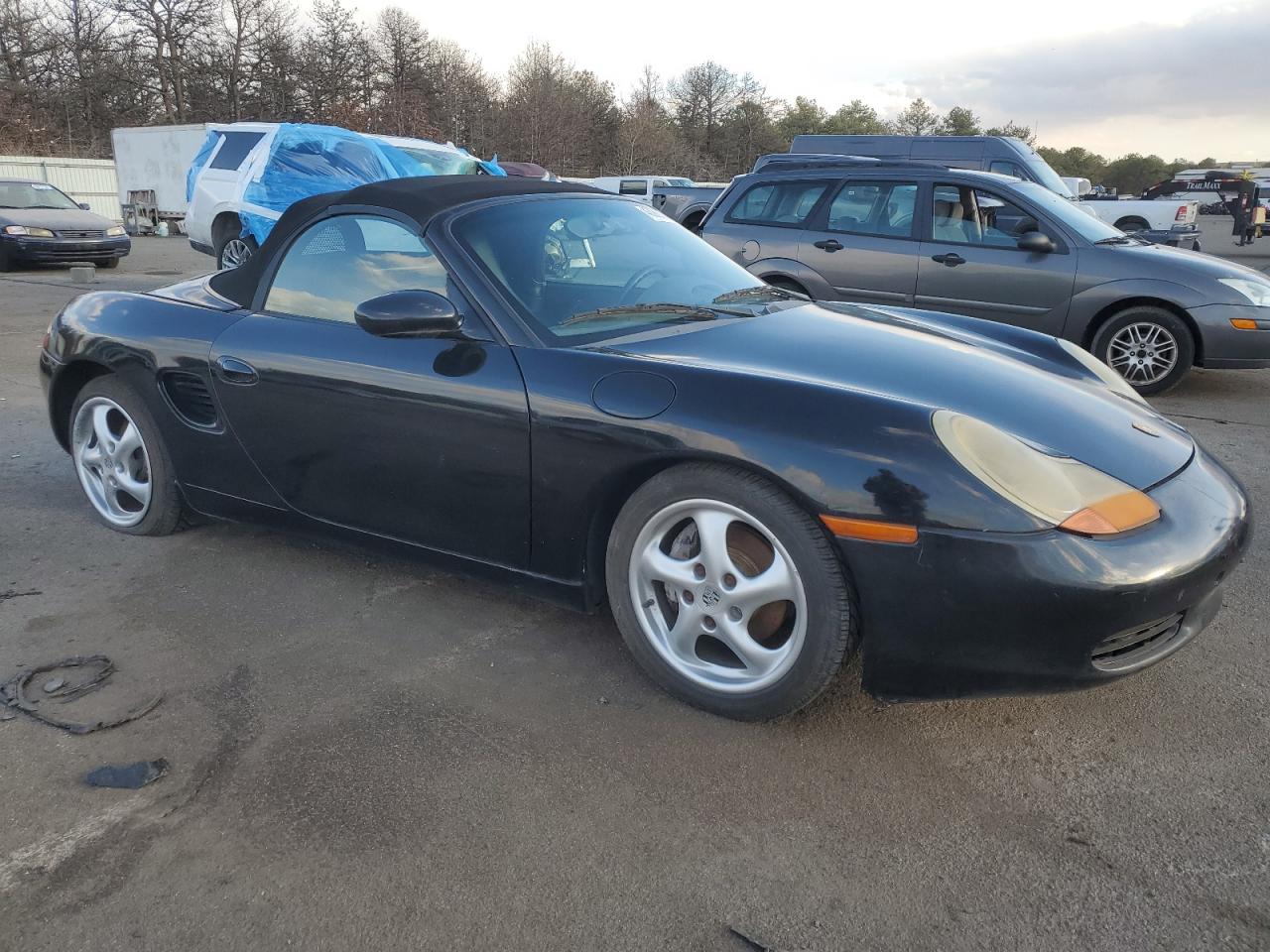 1999 Porsche Boxster VIN WP0CA2985XU624975 Copart auction photo, mechanical / side damage thumbnail 4