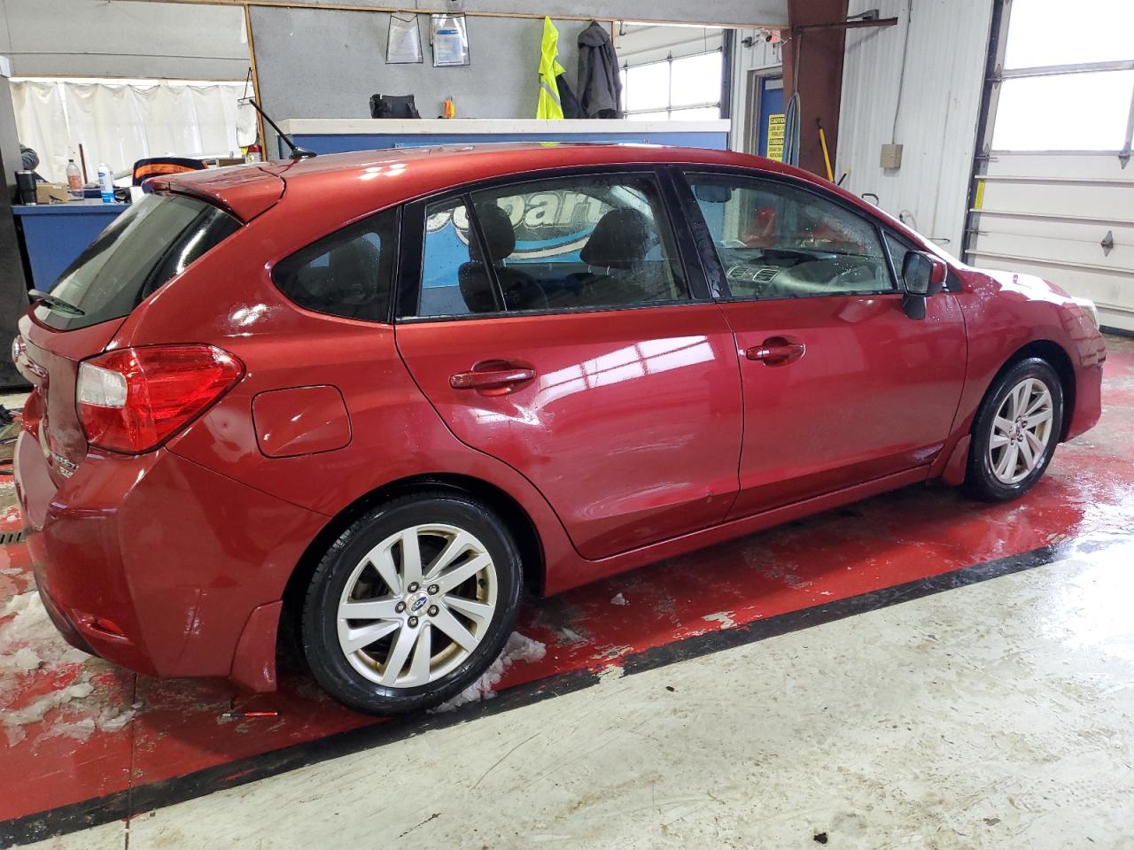 2015 Subaru Impreza VIN JF1GPAC6XFH221251 Copart auction photo, side damage thumbnail 3