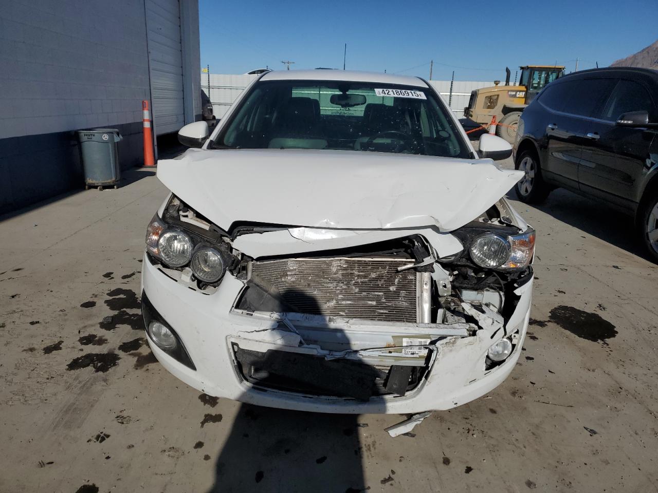 2015 Chevrolet Sonic VIN 1G1JE5SB8F4199116 Copart auction photo, front end damage thumbnail 5