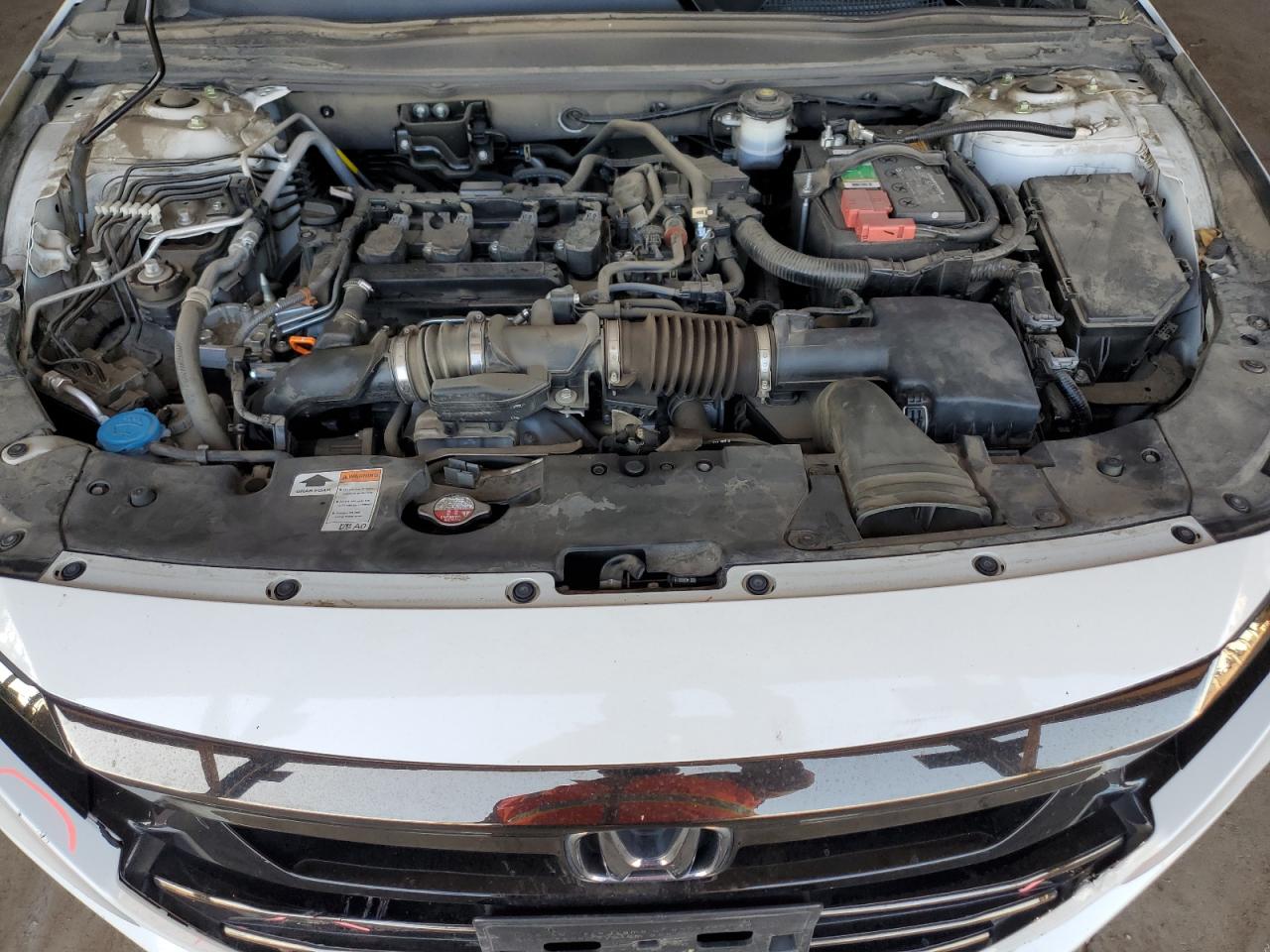 2021 Honda Accord VIN 1HGCV1F3XMA082732 Copart auction photo, rear end / front end damage thumbnail 11