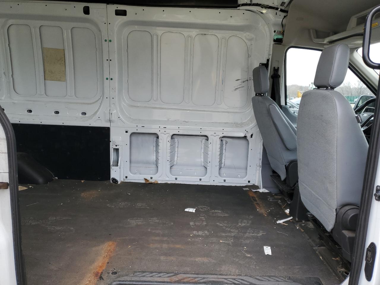 2017 Ford Transit VIN 1FTYR2CMXHKB46117 Copart auction photo, side / rear end damage thumbnail 11