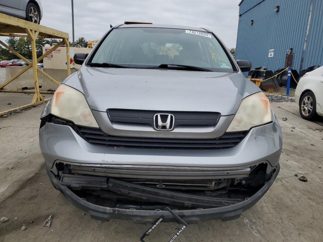 2008 Honda CR-V VIN JHLRE38388C042597 Copart auction photo, front end / rear end damage thumbnail 5