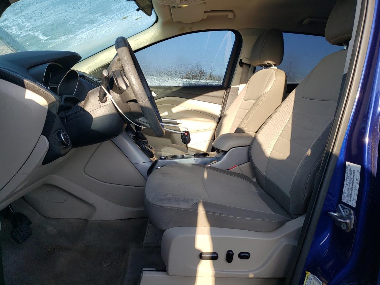 2015 Ford Escape VIN 1FMCU0G72FUA74120 Copart auction photo, front end / undercarriage damage thumbnail 7