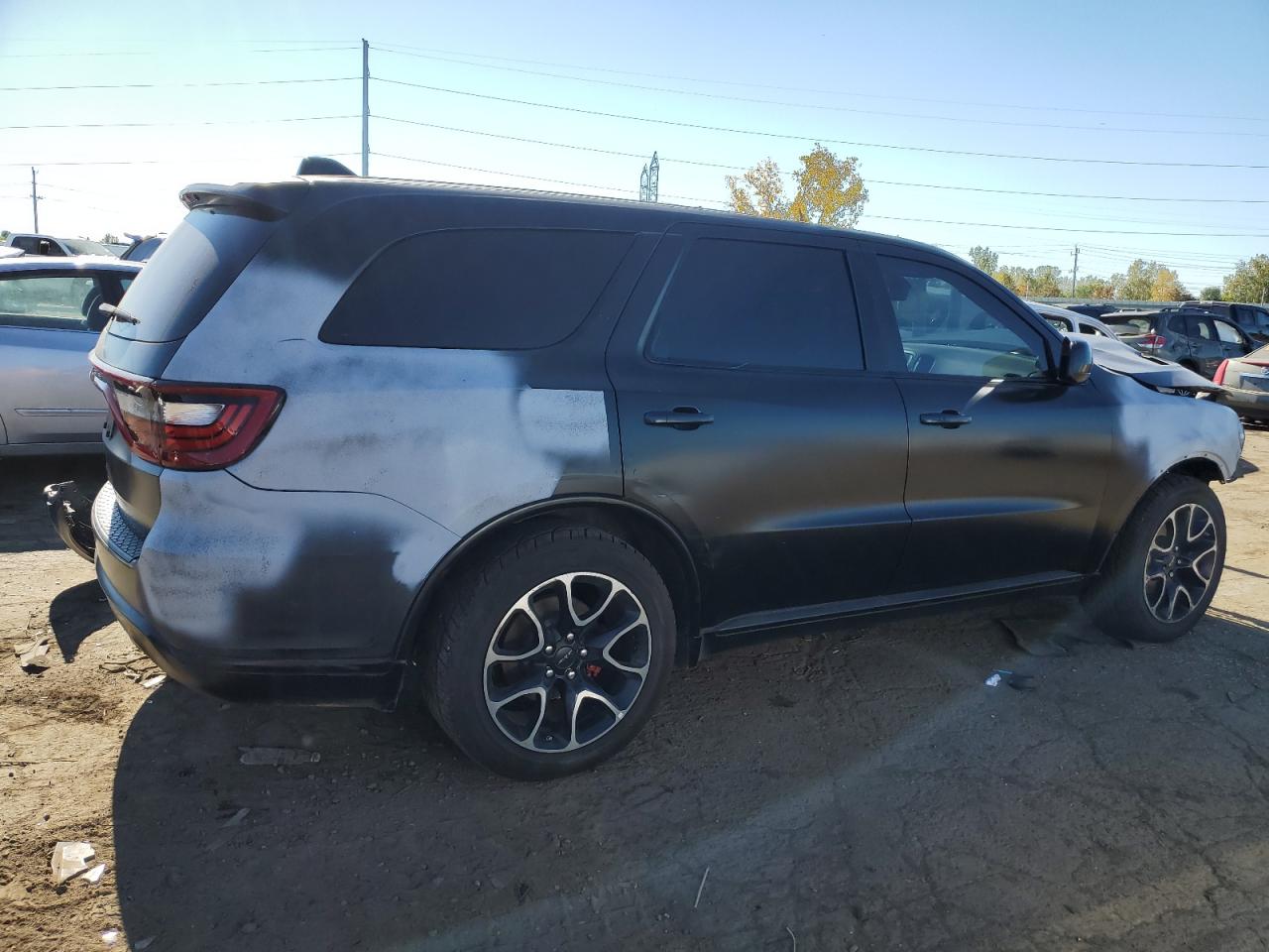 2018 Dodge Durango VIN 1C4RDHAG4JC447825 Copart auction photo, front end damage thumbnail 3
