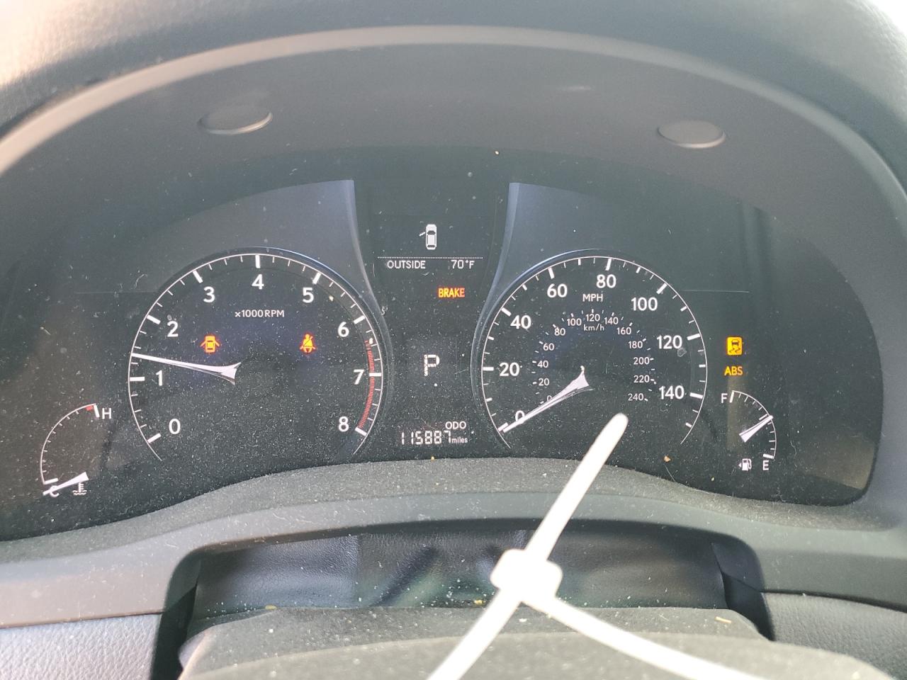2014 Lexus RX VIN 2T2ZK1BA6EC138969 Copart auction photo, water/flood damage thumbnail 9