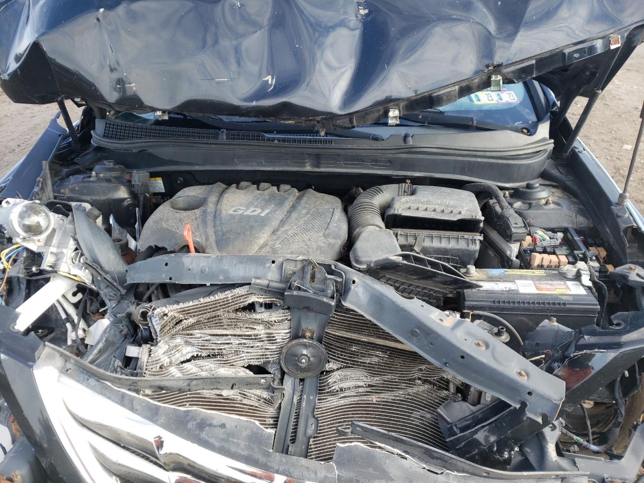 2011 Hyundai Sonata VIN 5NPEC4AC3BH038406 Copart auction photo, all over damage thumbnail 11