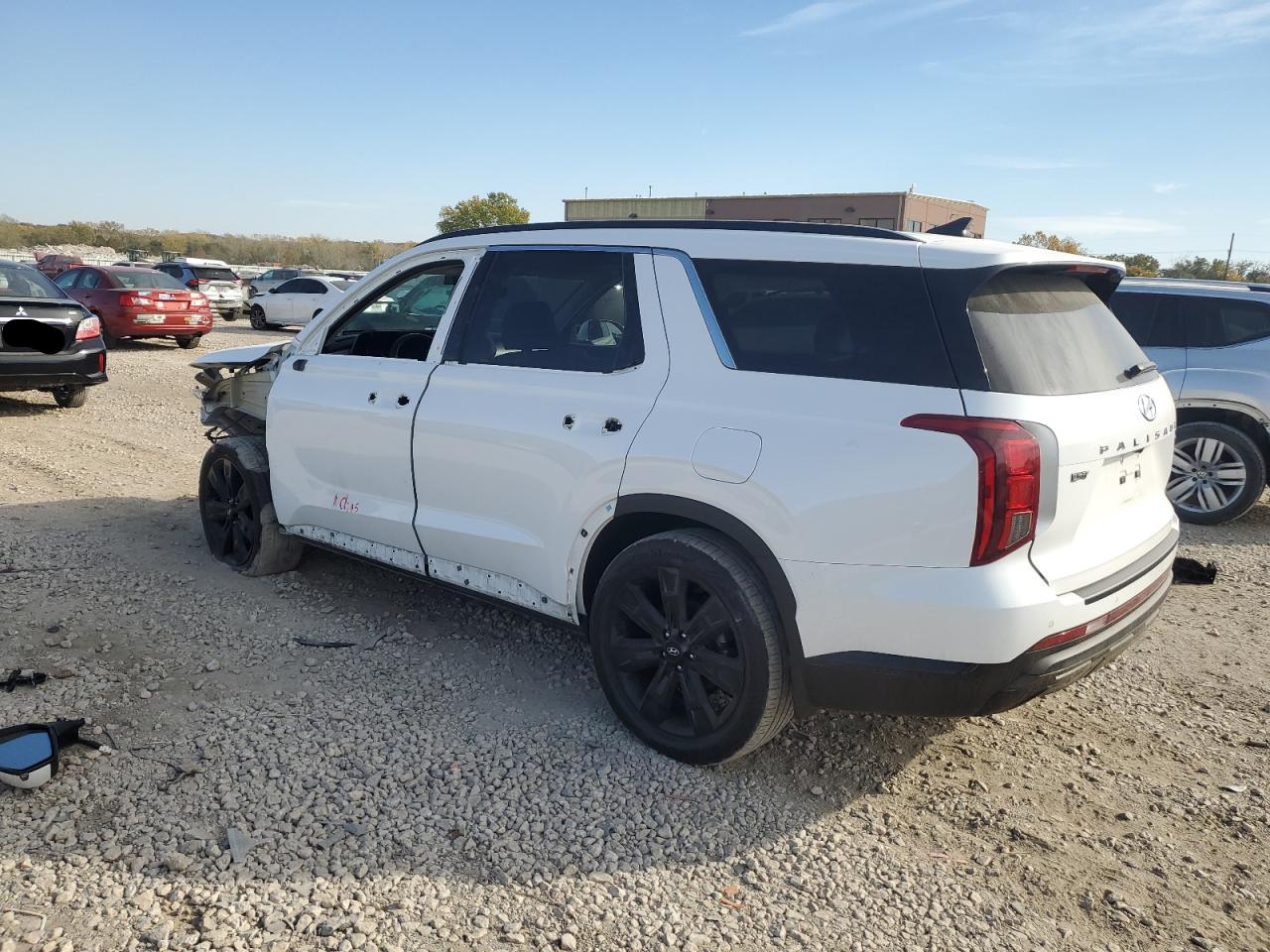 2023 Hyundai Palisade VIN KM8R34GE5PU556276 Copart auction photo, front end damage thumbnail 2