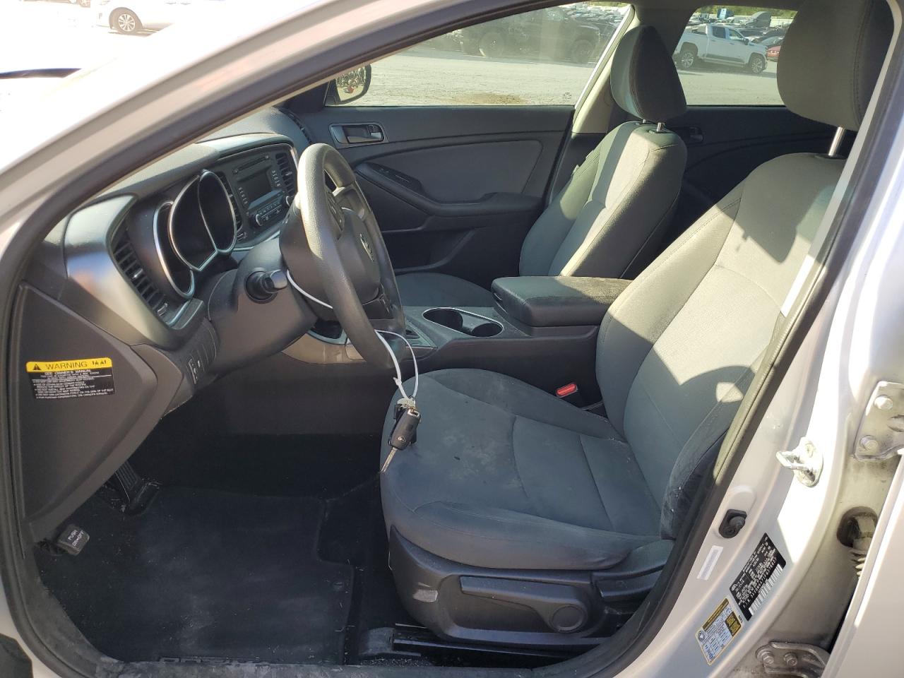 2015 KIA Optima VIN 5XXGM4A71FG378857 Copart auction photo, front end damage thumbnail 7