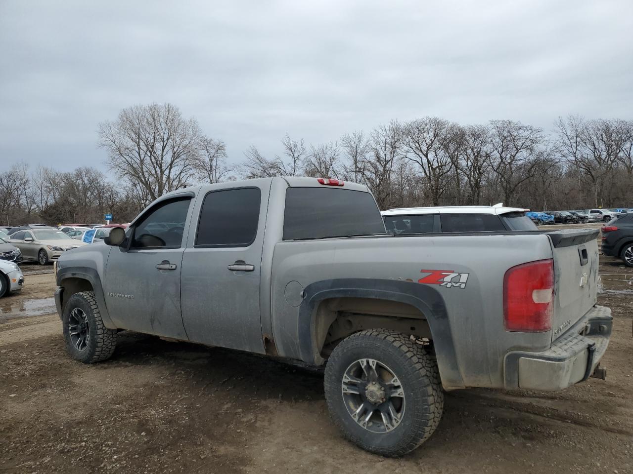 2007 Chevrolet Silverado VIN 2GCEK13M971503996 Copart auction photo, front end damage thumbnail 2