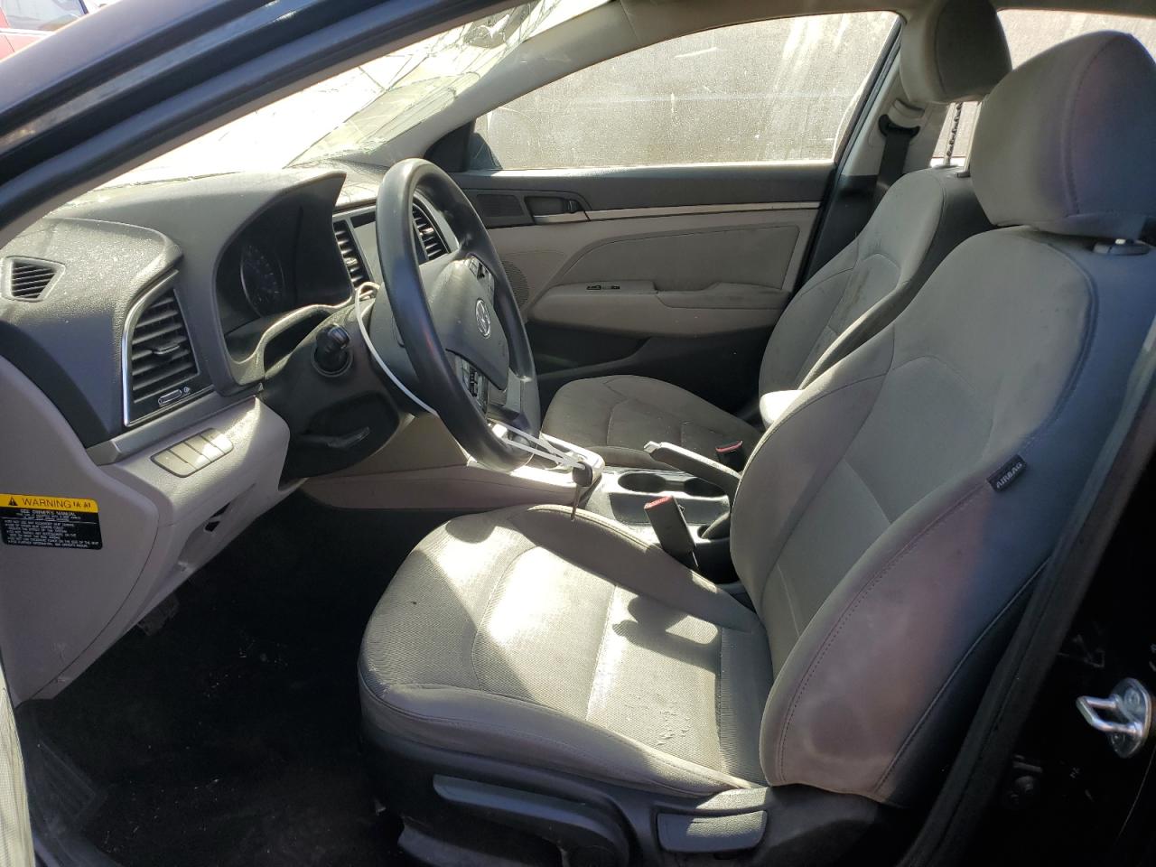 2017 Hyundai Elantra VIN 5NPD84LF5HH170760 Copart auction photo, all over damage thumbnail 7