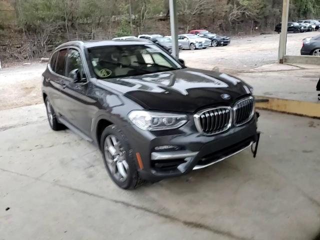2020 BMW X3 VIN 5UXTY3C05L9C23395 Copart auction photo, front end / side damage thumbnail 10