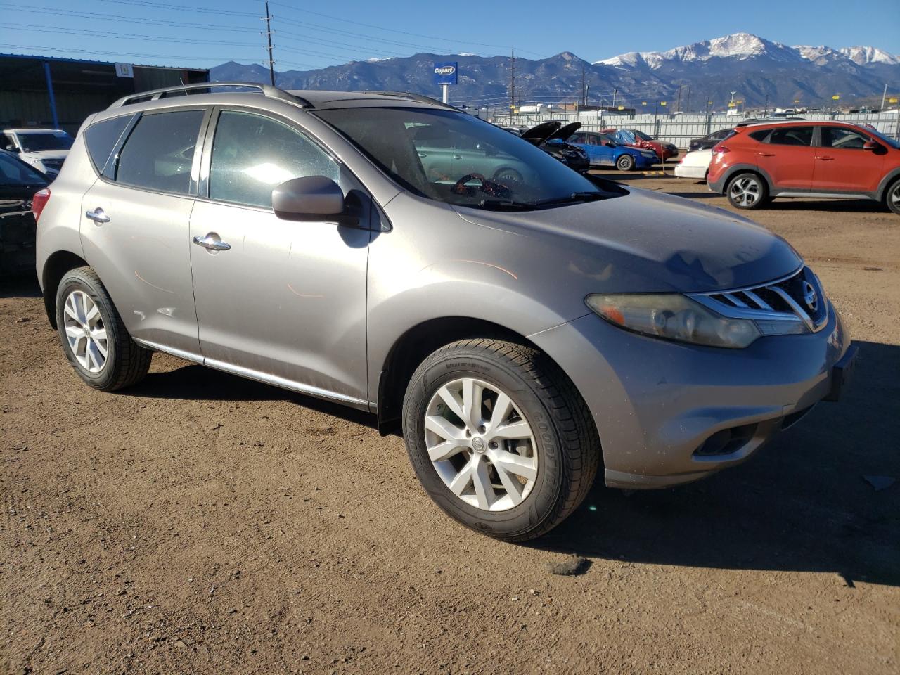 2011 Nissan Murano VIN JN8AZ1MWXBW180400 Copart auction photo, front end damage thumbnail 4