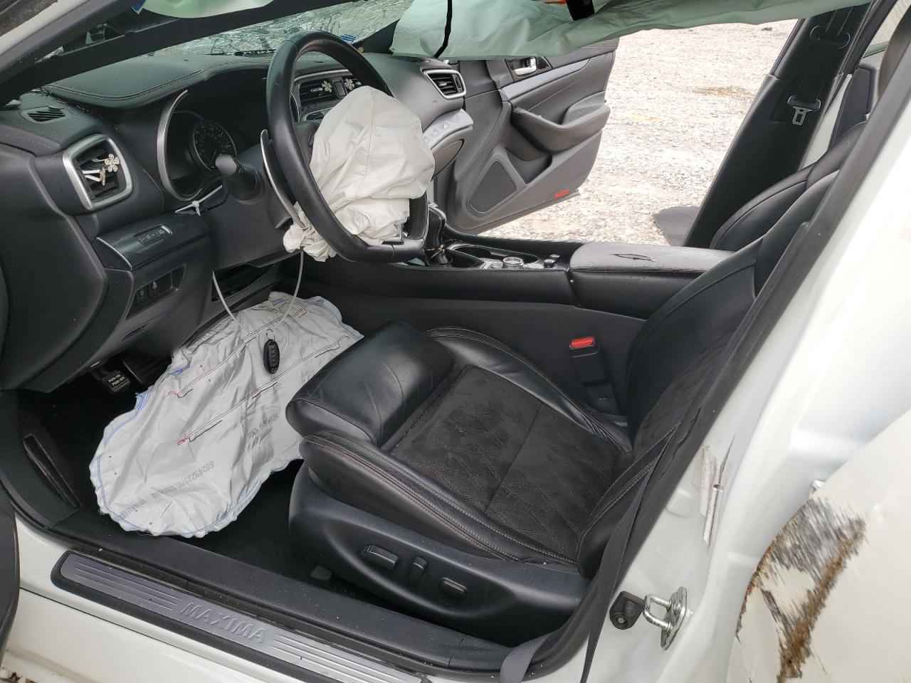 2019 Nissan Maxima VIN 1N4AA6AV7KC373509 Copart auction photo, top/roof / all over damage thumbnail 7