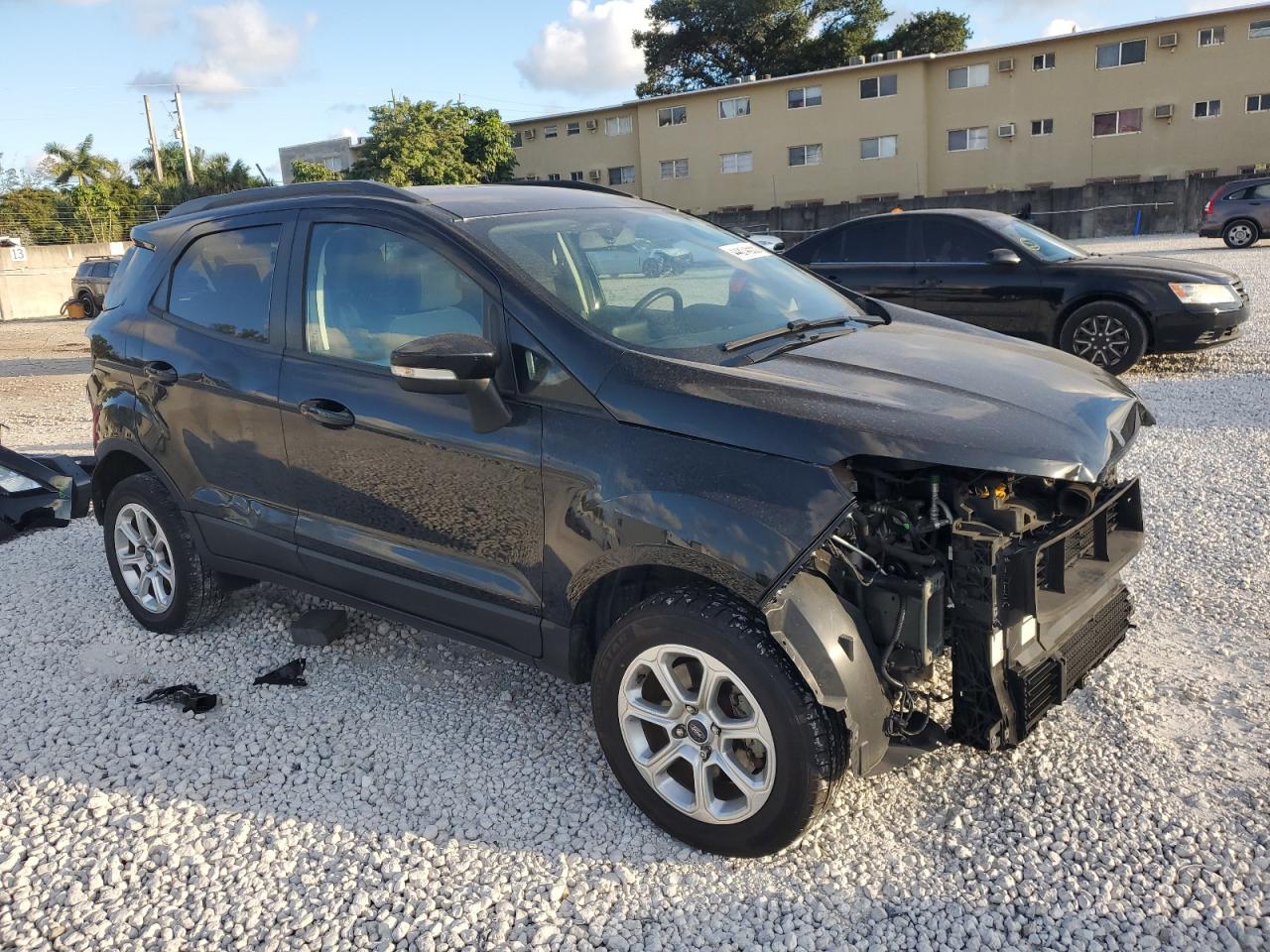 2018 Ford EcoSport VIN MAJ6P1UL6JC211757 Copart auction photo, rear end / front end damage thumbnail 4