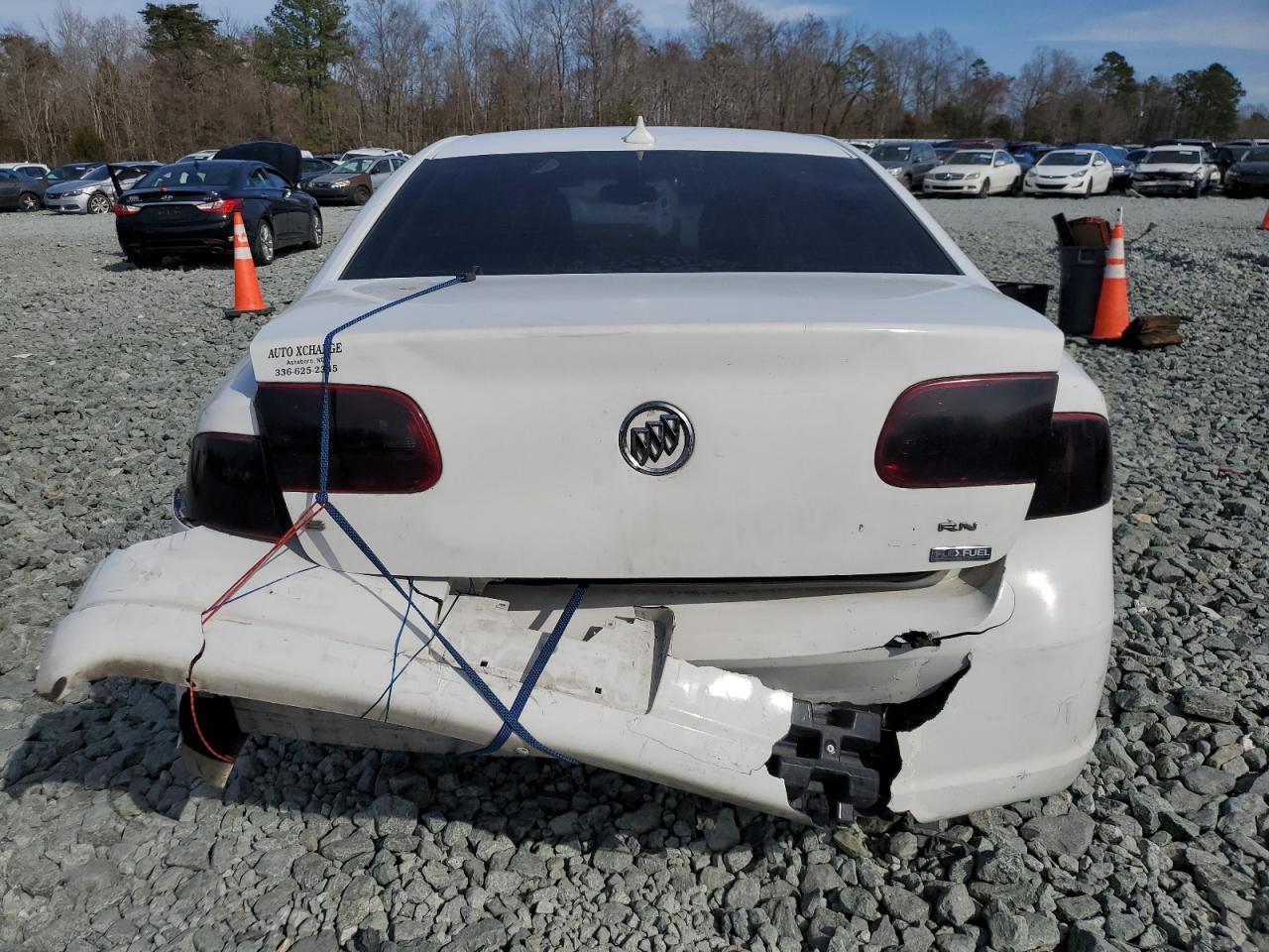 2009 Buick Lucerne VIN 1G4HP57M49U109423 Copart auction photo, rear end / minor dent/scratches damage thumbnail 6