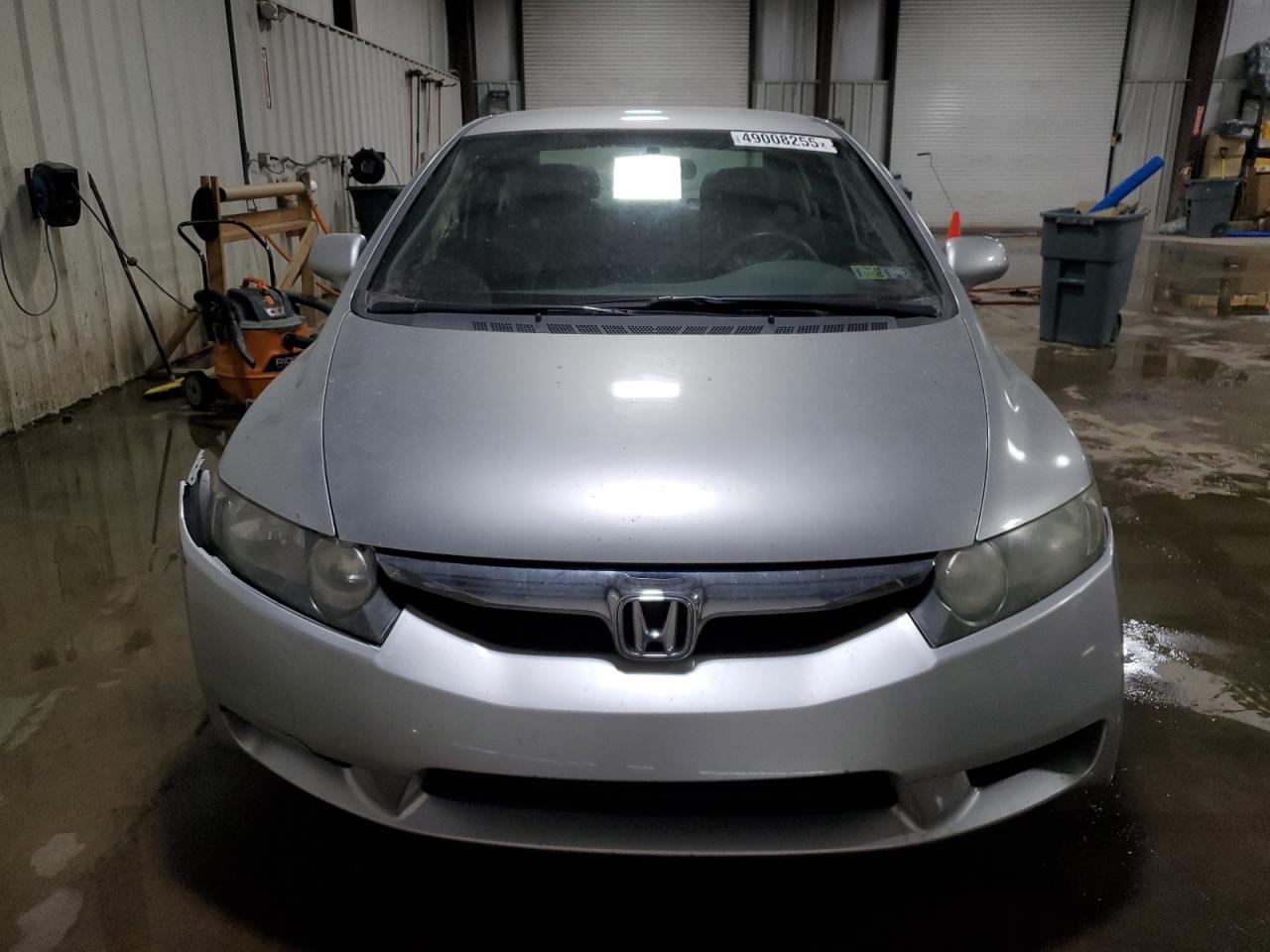 2011 Honda Civic VIN 19XFA1F55BE003163 Copart auction photo, side / front end damage thumbnail 5