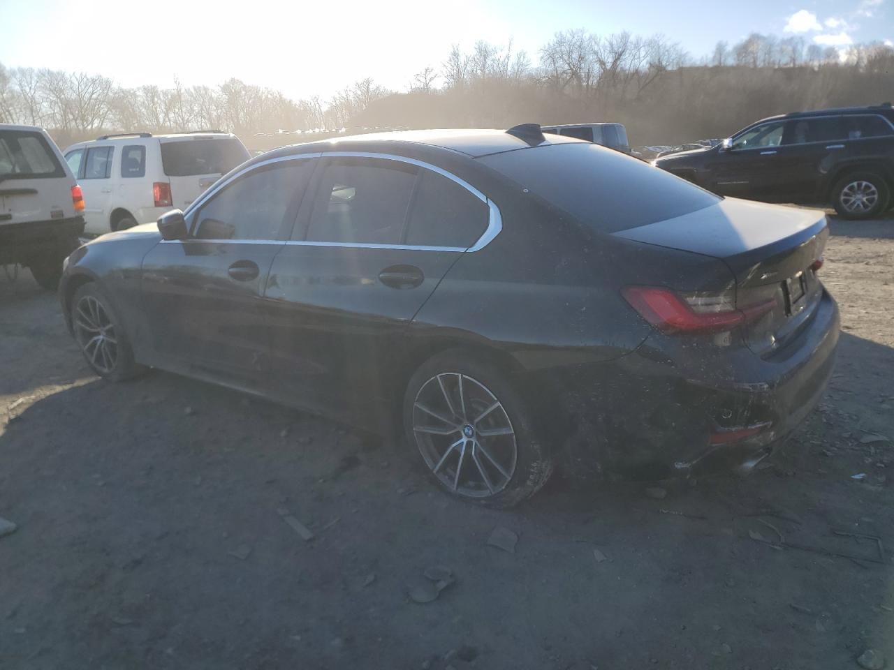 2019 BMW 3er VIN WBA5R7C52KAJ84380 Copart auction photo, all over damage thumbnail 2