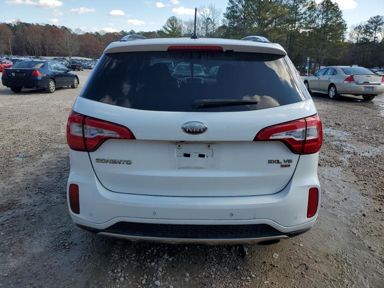 2014 KIA Sorento VIN 5XYKW4A74EG438290 Copart auction photo, side damage thumbnail 6
