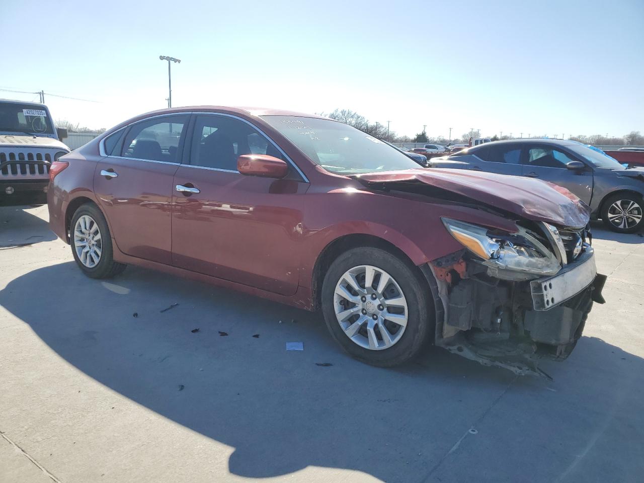2016 Nissan Altima VIN 1N4AL3AP0GN345895 Copart auction photo, front end damage thumbnail 4
