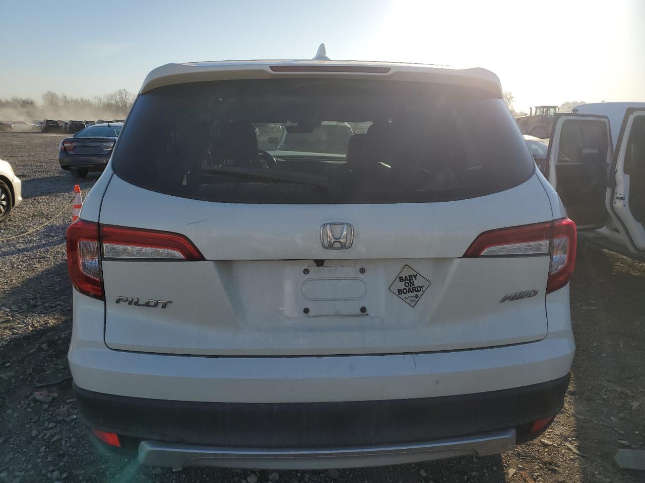 2019 Honda Pilot VIN 5FNYF6H58KB052890 Copart auction photo, front end damage thumbnail 6