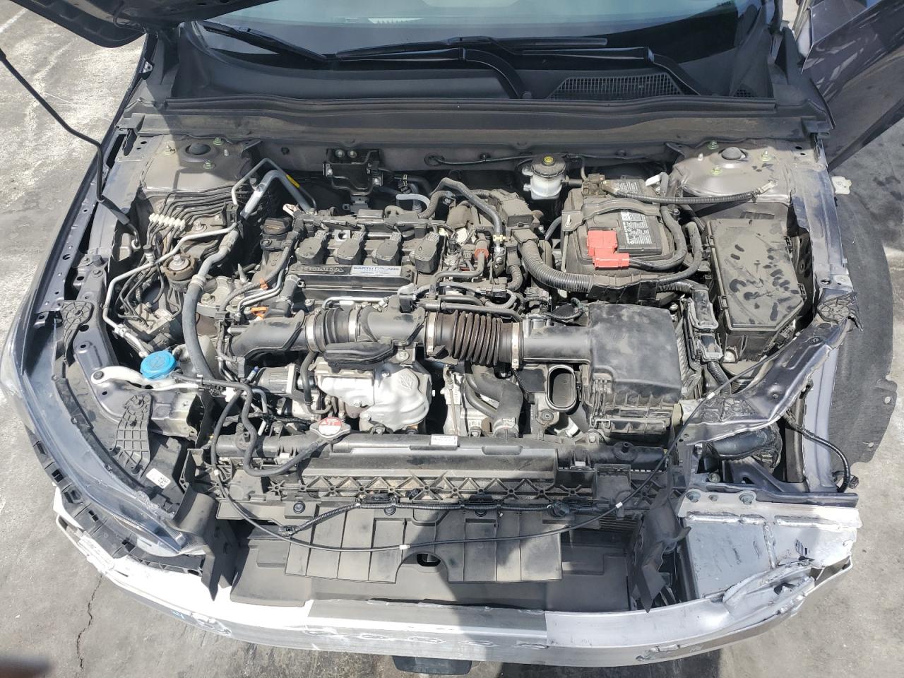 2020 Honda Accord VIN 1HGCV1F3XLA010184 Copart auction photo, rear end / front end damage thumbnail 11
