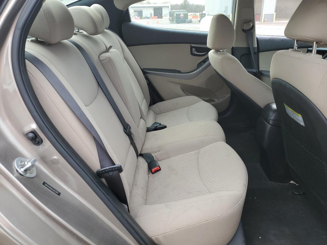 2015 Hyundai Elantra VIN 5NPDH4AE6FH643265 Copart auction photo, front end / side damage thumbnail 10