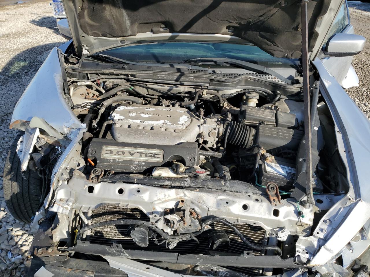 2006 Honda Accord VIN 1HGCM82686A002214 Copart auction photo, front end damage thumbnail 12