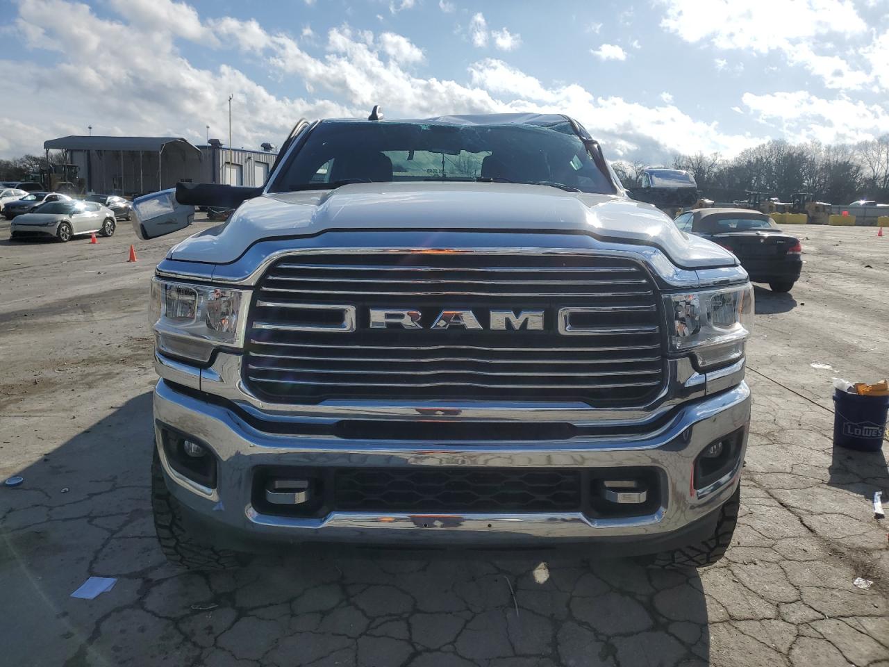 2020 RAM 2500 VIN 3C6UR5DL0LG294189 Copart auction photo, top/roof / side damage thumbnail 5