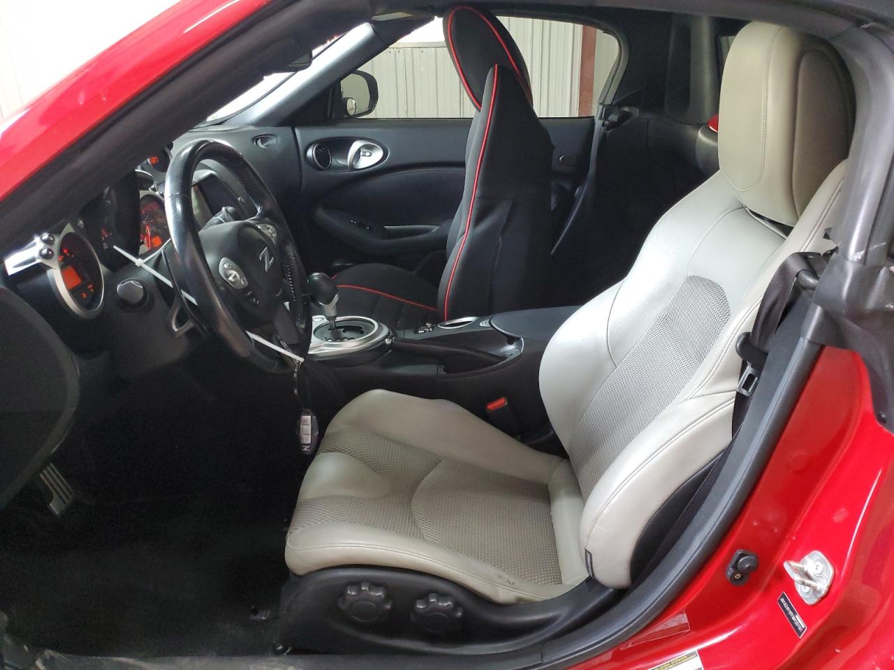 2015 Nissan 370Z VIN JN1AZ4FH7FM430191 Copart auction photo, top/roof damage thumbnail 7