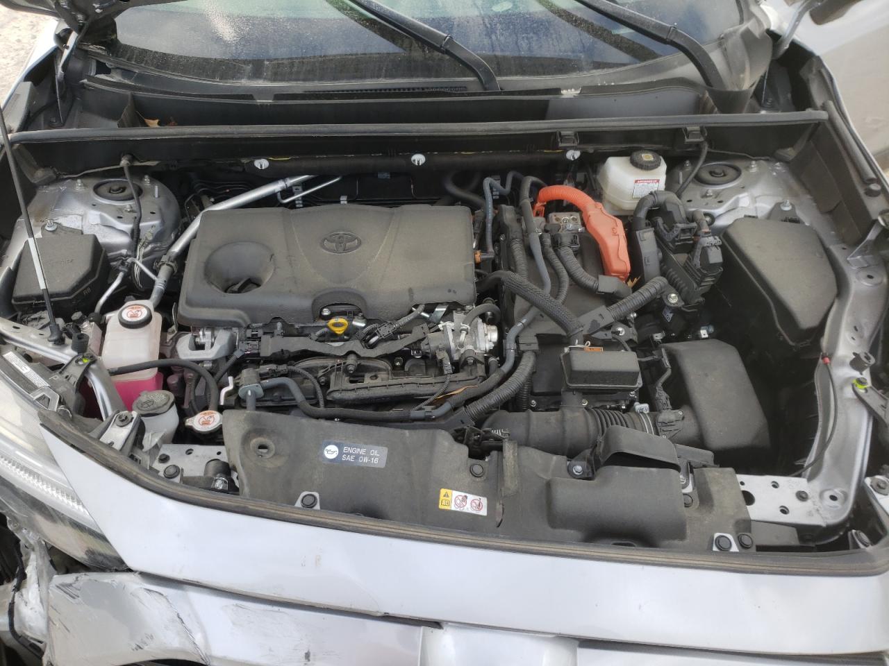2022 Toyota RAV 4 VIN JTM16RFV0ND521990 Copart auction photo, all over damage thumbnail 12