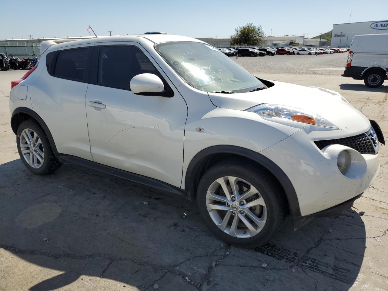 2013 Nissan Juke VIN JN8AF5MRXDT219078 Copart auction photo, all over damage thumbnail 4