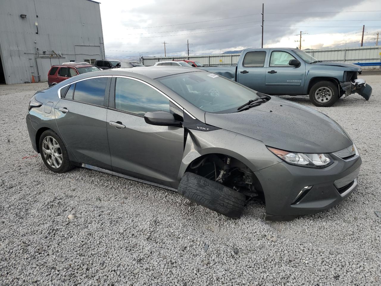2017 Chevrolet Volt VIN 1G1RD6S51HU216962 Copart auction photo, undercarriage damage thumbnail 4