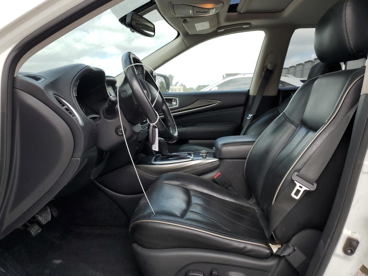 2017 Infiniti QX60 VIN 5N1DL0MMXHC508892 Copart auction photo, side / rear end damage thumbnail 7