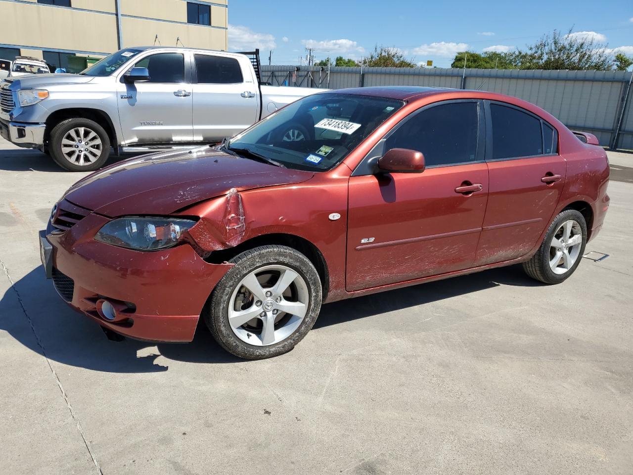 2006 Mazda 3 VIN JM1BK123161475577