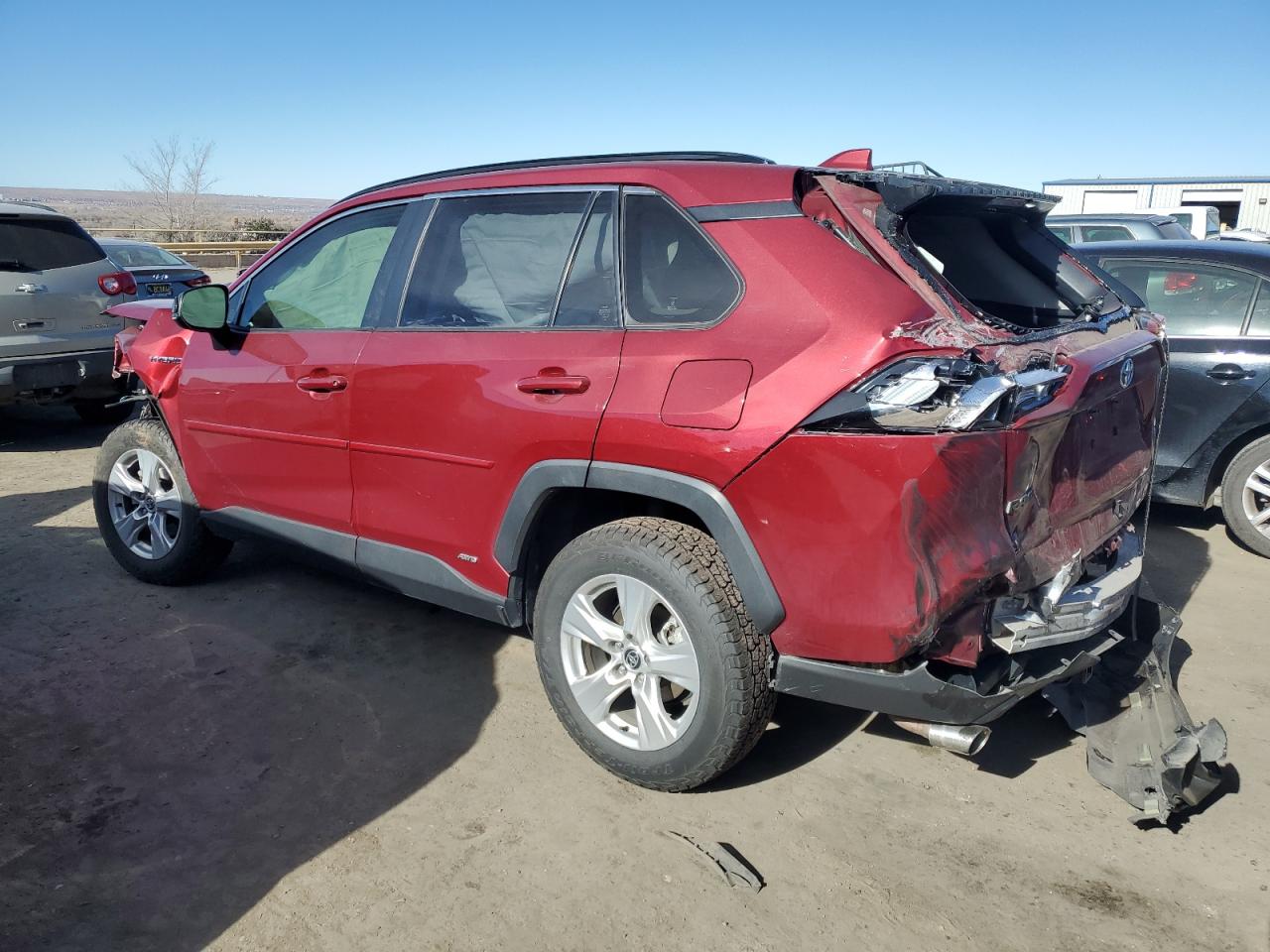 2020 Toyota RAV 4 VIN JTMLWRFV4LD046186 Copart auction photo, all over damage thumbnail 2