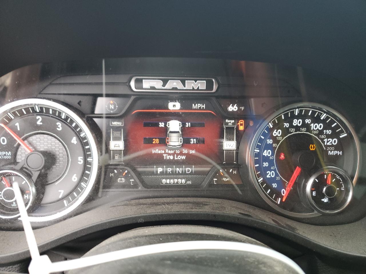 2022 RAM 1500 VIN 1C6RREBG5NN357969 Copart auction photo, all over damage thumbnail 9