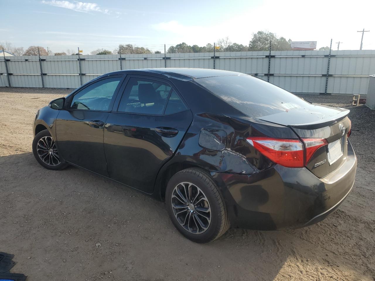 2014 Toyota Corolla VIN 2T1BURHE5EC058796 Copart auction photo, rear end damage thumbnail 2