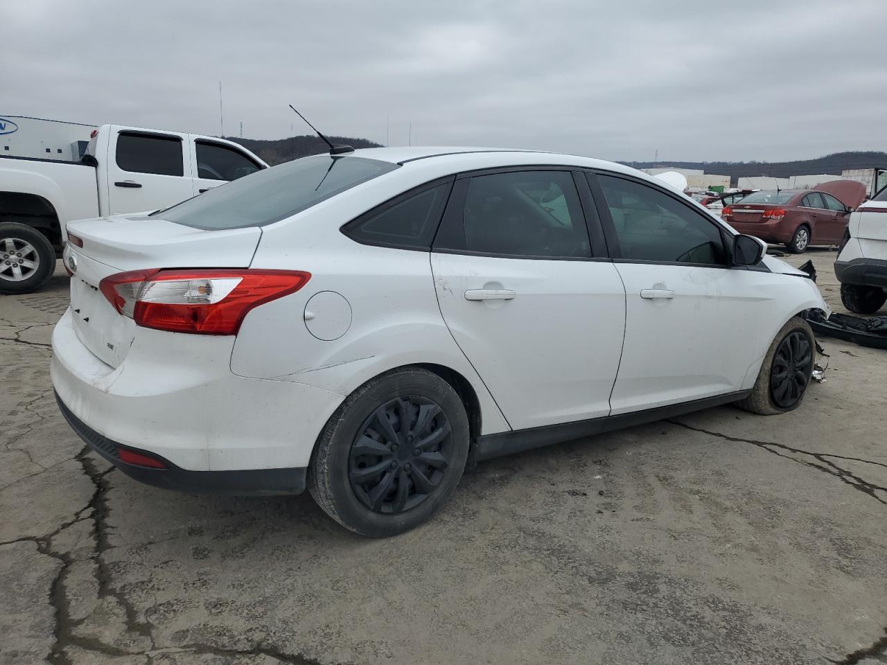 2012 Ford Focus VIN 1FAHP3F28CL114538 Copart auction photo, front end / rear end damage thumbnail 3