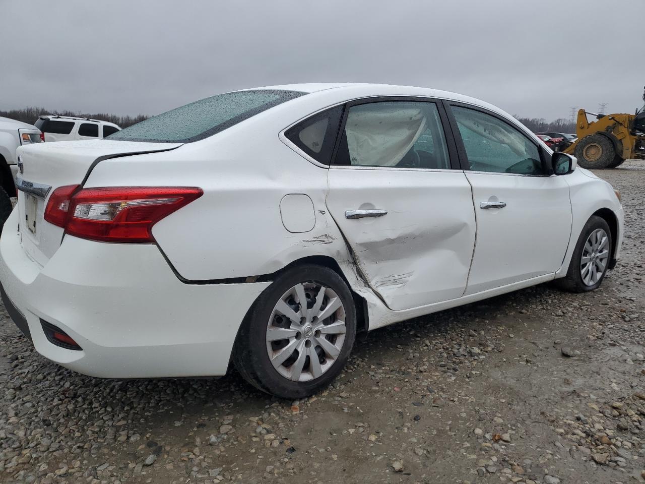 2017 Nissan Sentra VIN 3N1AB7AP7HY239715 Copart auction photo, side / rear end damage thumbnail 3
